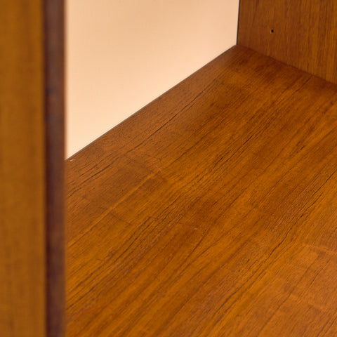Swedish bookshelf in teak