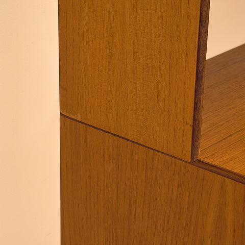 Swedish bookshelf in teak