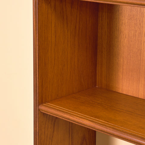 Swedish bookshelf in teak