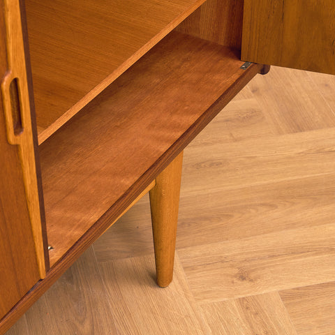 Swedish sideboard in teak, model 'Trivsel', by Breo möbler