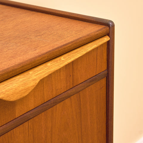 Swedish sideboard in teak, model 'Trivsel', by Breo möbler