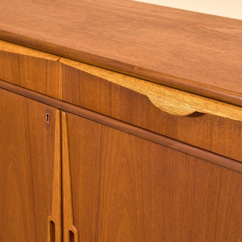 Swedish sideboard in teak, model 'Trivsel', by Breo möbler