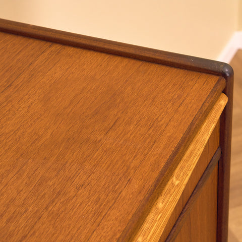 Swedish sideboard in teak, model 'Trivsel', by Breo möbler