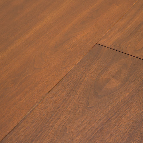 Danish oval dining table in stained teak and beech