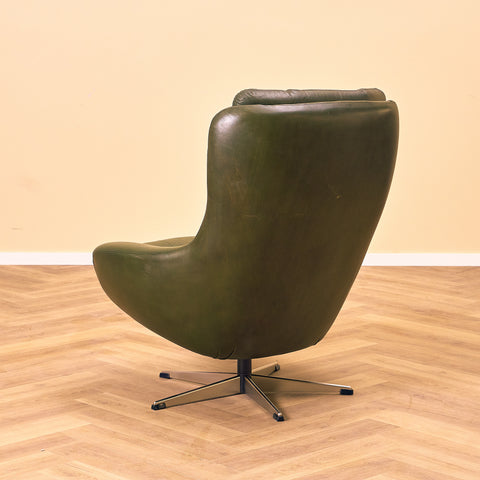 Danish armchair by H.W. Klein Swivel for Bramin