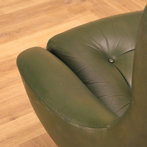 Danish armchair by H.W. Klein Swivel for Bramin