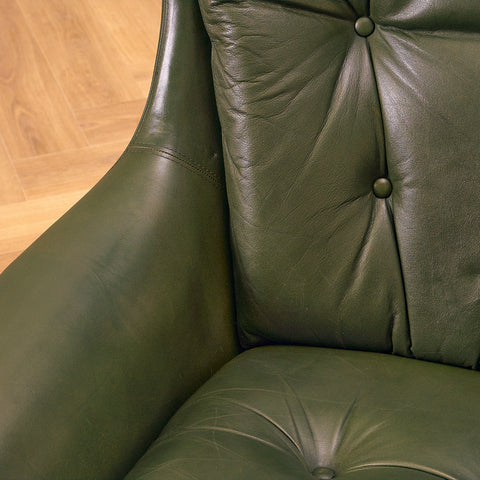 Danish armchair by H.W. Klein Swivel for Bramin