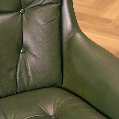 Danish armchair by H.W. Klein Swivel for Bramin