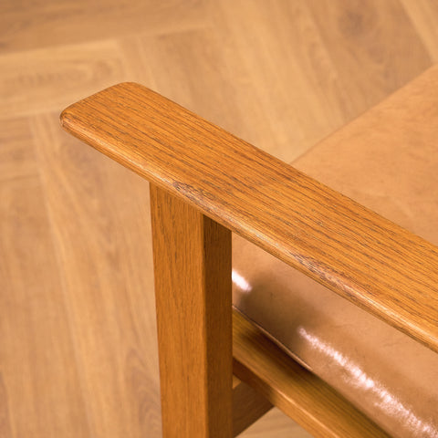 Swedish armchairs in oak