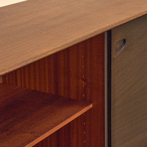 Danish sideboard in mahogany by Henry Rosengren Hansen for Skovby