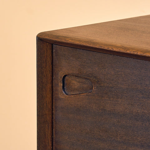 Danish sideboard in mahogany by Henry Rosengren Hansen for Skovby