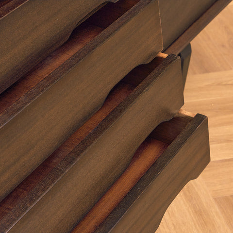 Danish sideboard in mahogany by Henry Rosengren Hansen for Skovby