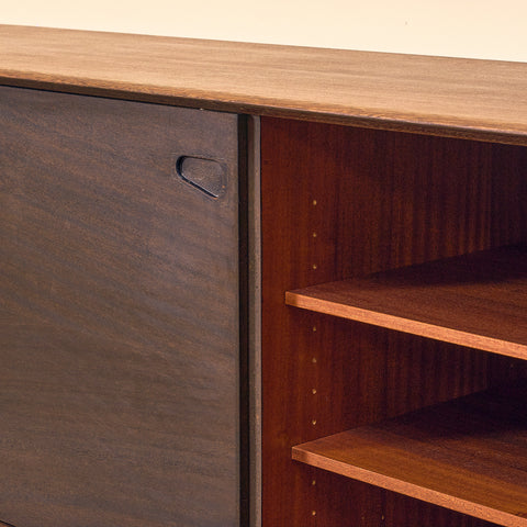 Danish sideboard in mahogany by Henry Rosengren Hansen for Skovby