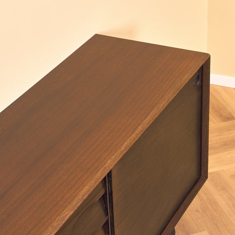 Danish sideboard in mahogany by Henry Rosengren Hansen for Skovby