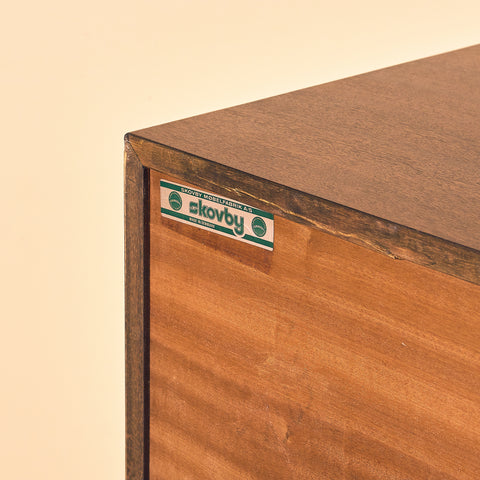 Danish sideboard in mahogany by Henry Rosengren Hansen for Skovby