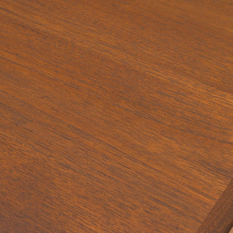 Swedish dining table in teak and beech