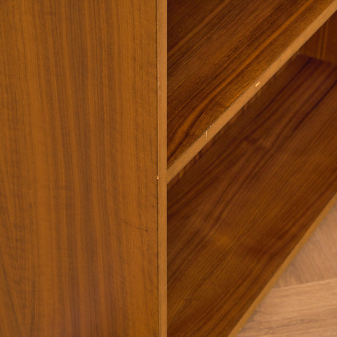 Large Swedish bookshelf in teak