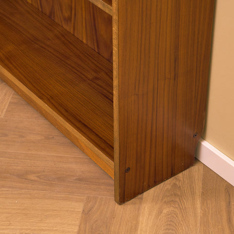 Large Swedish bookshelf in teak