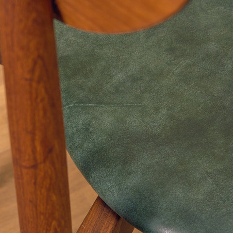 Danish dining chairs in teak by Harry Østergaard for A/S Randers Møbelfabrik
