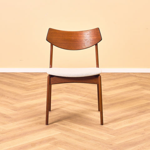 Danish dining chairs in teak