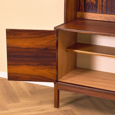 Swedish bookshelf in Santos rosewood, model 'Excellent', by IKEA