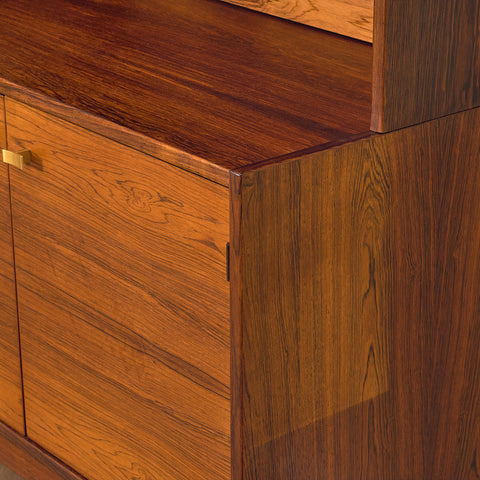 Swedish bookshelf in Santos rosewood, model 'Excellent', by IKEA