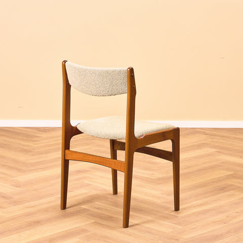 Danish set of 6 dining chairs by Erik Buch for Nova Stolefabrik
