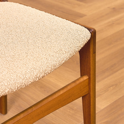 Danish set of 6 dining chairs by Erik Buch for Nova Stolefabrik