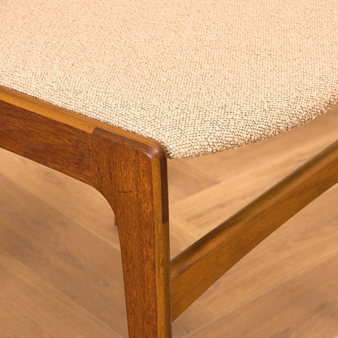 Danish set of 6 dining chairs by Erik Buch for Nova Stolefabrik
