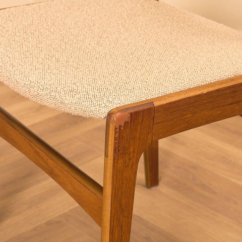 Danish set of 6 dining chairs by Erik Buch for Nova Stolefabrik