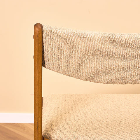 Danish set of 6 dining chairs by Erik Buch for Nova Stolefabrik