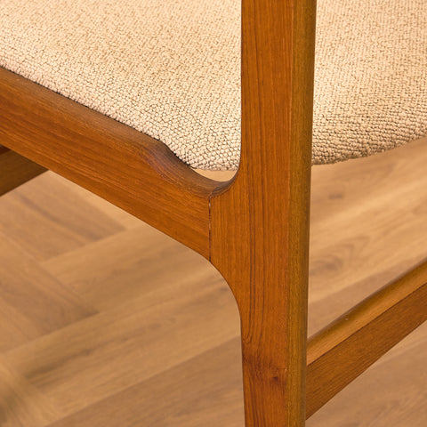 Danish set of 6 dining chairs by Erik Buch for Nova Stolefabrik