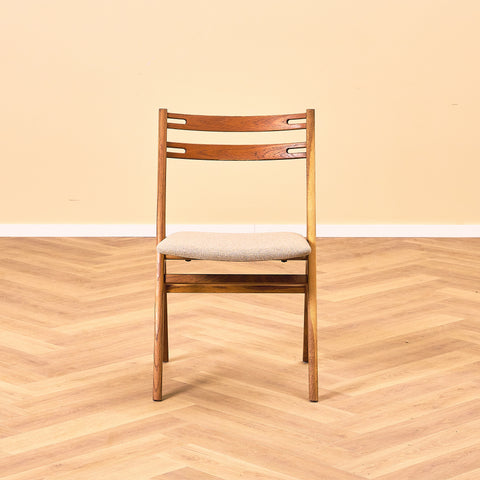 Danish dining chairs by Edmund Jorgensen for Jorgensen Mobelfabrik