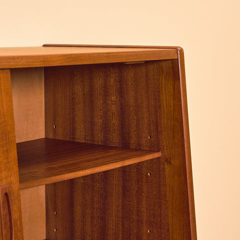 Danish highboard in teak