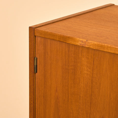 Swedish sideboard in teak and beech by IKEA