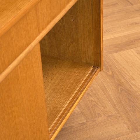 Swedish bookshelf in oak