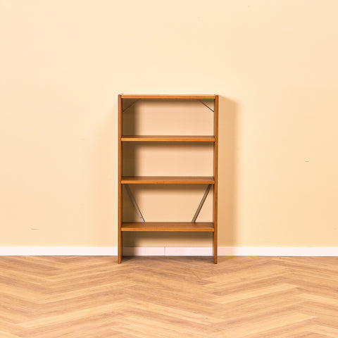 Swedish bookshelf in teak