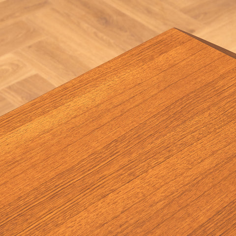 Swedish coffee table in teak and beech by Alberts, Tibro