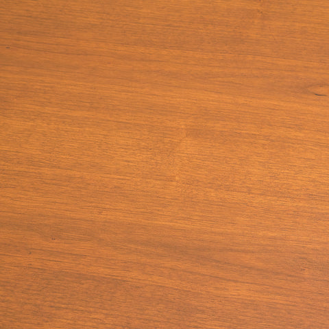 Danish round dining table in teak