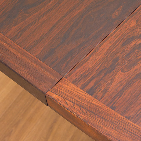 Danish oval dining table in Santos rosewood, 'model HM55' by John Mortensen for Heltborg Møbler