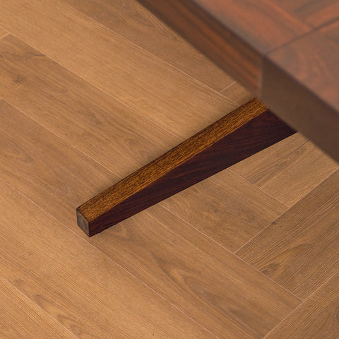 Danish oval dining table in Santos rosewood, 'model HM55' by John Mortensen for Heltborg Møbler