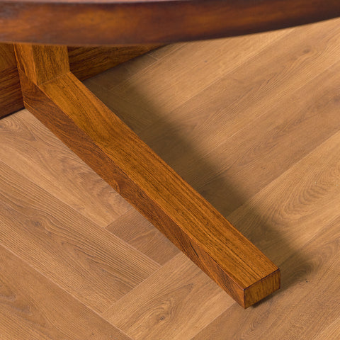 Danish oval dining table in Santos rosewood, 'model HM55' by John Mortensen for Heltborg Møbler
