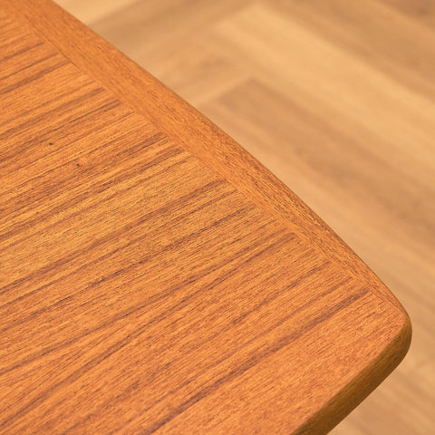 Swedish dining table in teak