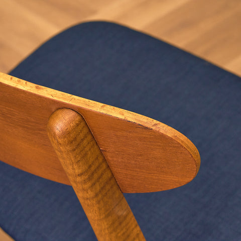 Danish dining chairs in teak & oak