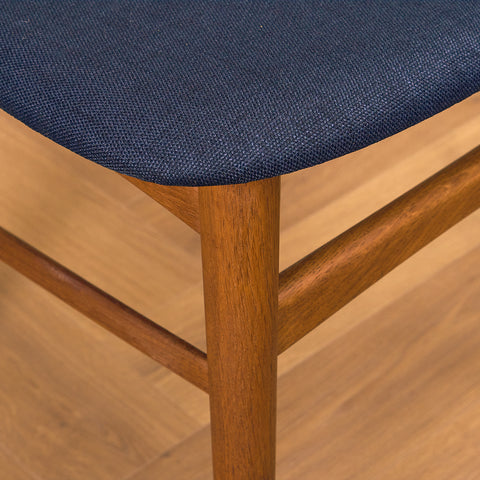 Danish dining chairs in teak & oak
