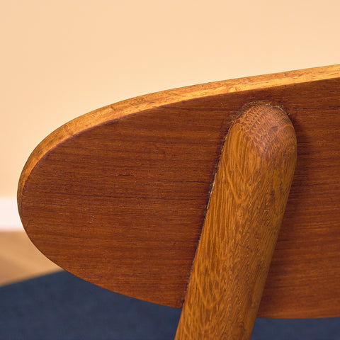 Danish dining chairs in teak & oak