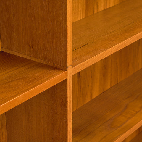 Swedish shelving system / bookshelf in teak