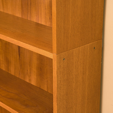 Swedish shelving system / bookshelf in teak