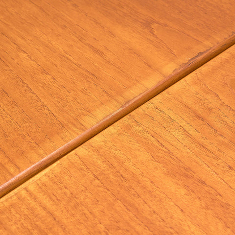 Danish rectangular dining table in teak