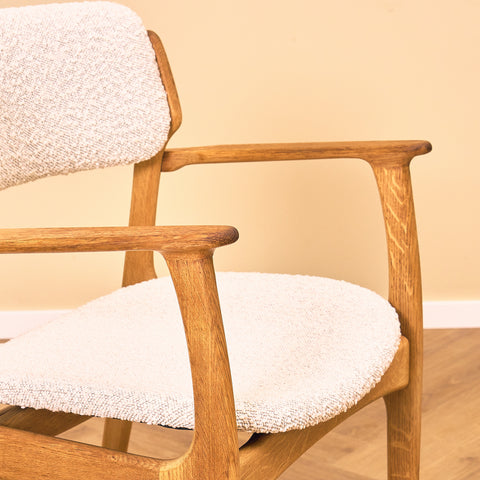 Set of 2 danish dining chairs in oak, 'model 49' by Erik Buch for O.D. Møbler